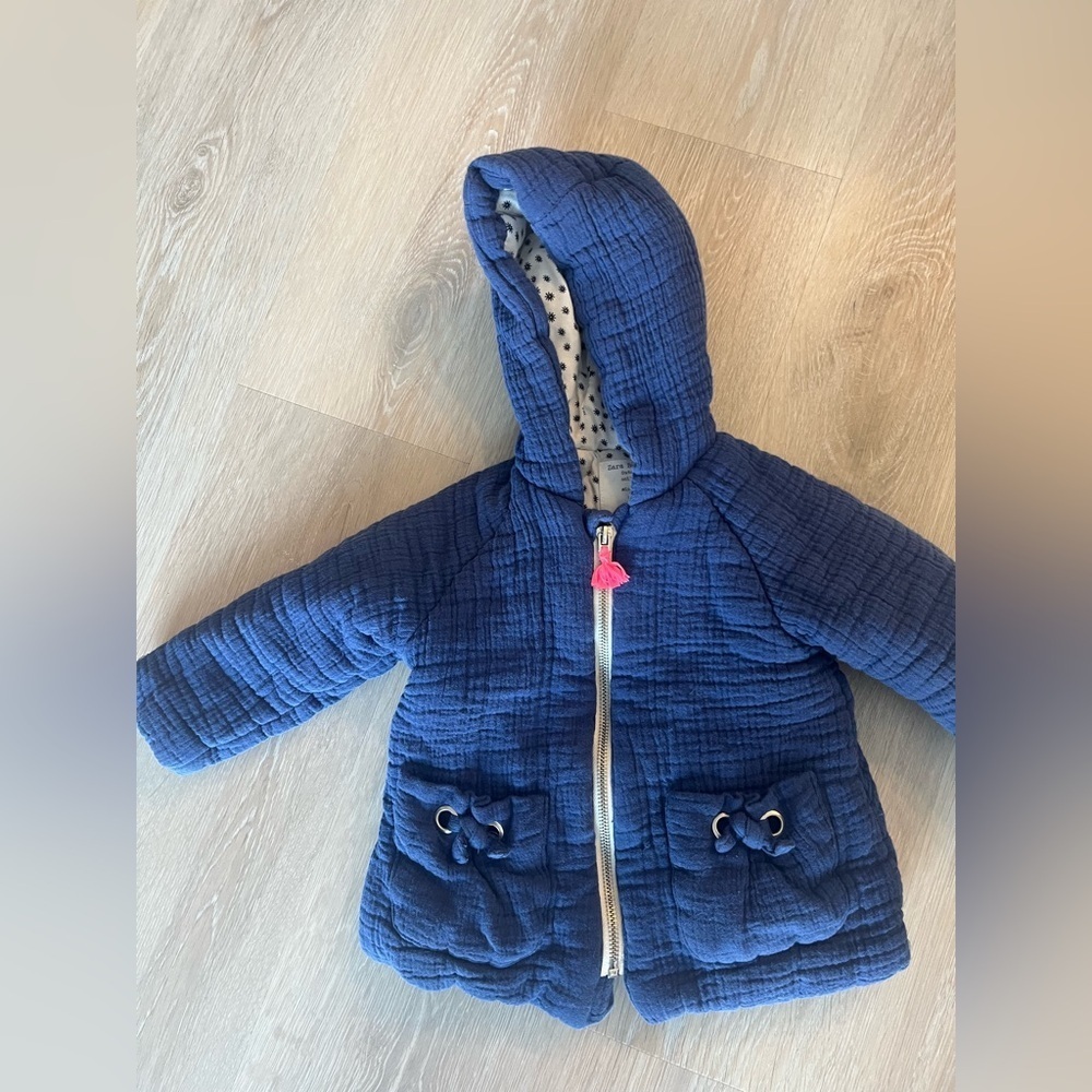 Zara Baby Girl Coat Jacket youth 9/12 months